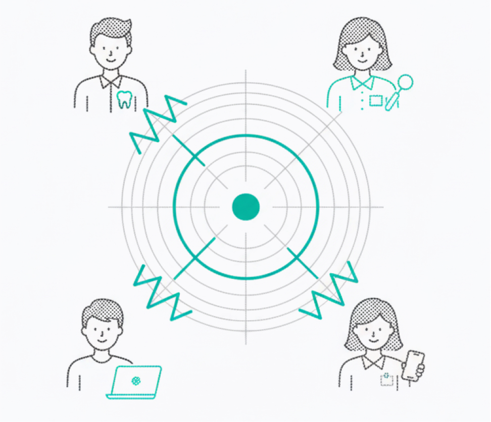 Mitarbeiterwerbung für Zahnärzte – moderne Zahnarztpraxis gewinnt qualifizierte Bewerber durch digitales Recruiting